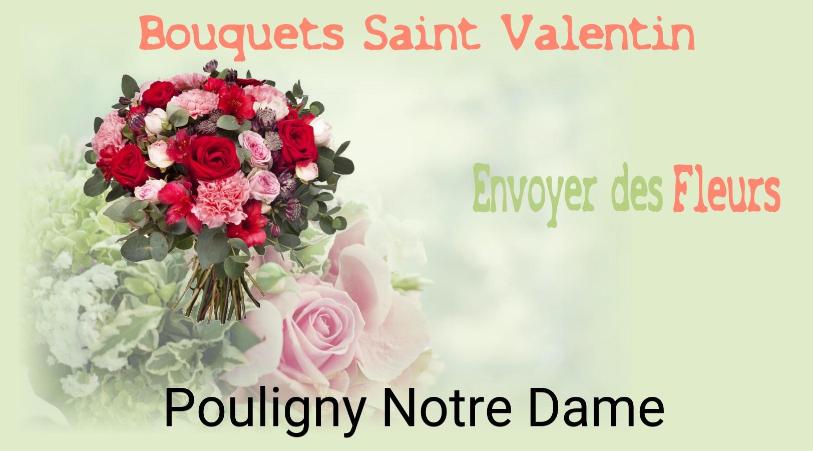 Roses de Saint-Valentin livrées à Pouligny-Notre-Dame